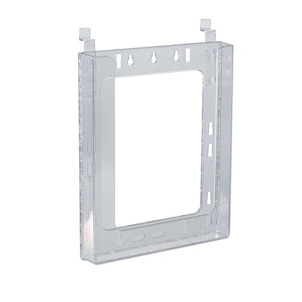 Slatwall Letter Brochure Holder. Inside Dimension: 9"W, PK10